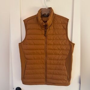 Alpine Men's Tan Quilted Vest